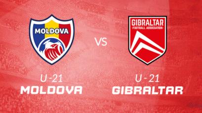 Bilete la meciul Moldova U21 – Gibraltar U21
