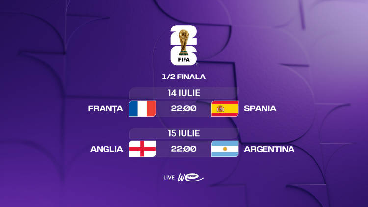 Campionatul Mondial 2026. Programul semifinalelor 