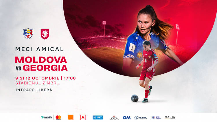 Fotbal feminin. Invitație la meciurile amicale Moldova - Georgia