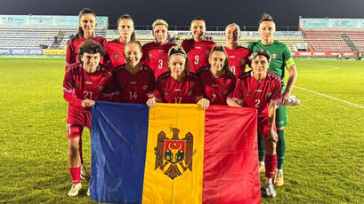 Fotbal feminin. România - Moldova 2-0