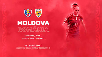 Fotbal feminin. Moldova - România, LIVE de la ora 18:00