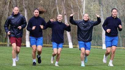 Fotbal feminin. Naționala s-a reunit pentru cantonamentul din aprilie