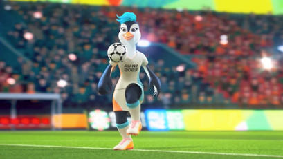 Fotbal feminin. Pinguinul Tazuni, prezentat oficial ca mascotă a Cupei Mondiale 2023