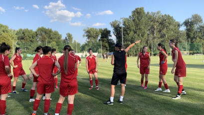 Fotbal feminin. Selecționata U19 la finalul stagiului de pregătire! Vezi imagini video și foto