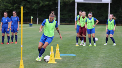 Fotbal feminin. Ultimul antrenament al tricolorelor înaintea meciului cu România