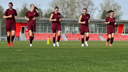 Fotbal feminin. Vezi imagini de la primele antrenamente ale naționalei Moldovei