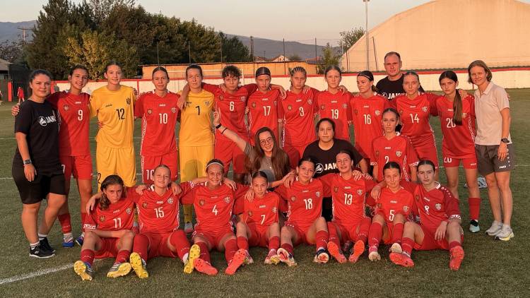 Fotbal feminin WU15. Macedonia de Nord – Moldova 0-2
