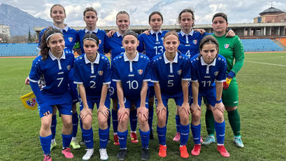 Fotbal feminin WU17. Naționala Moldovei a fost învinsă de Bulgaria