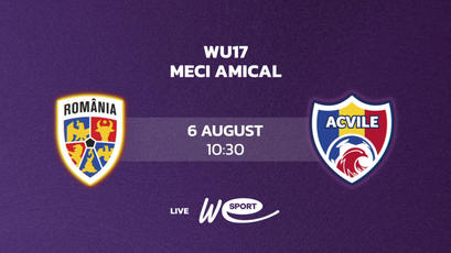 Fotbal feminin WU17. România - Moldova. LIVE la WE Sport TV
