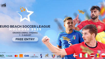 Fotbal pe plajă. Acces gratuit la meciurile din preliminariile EBSL 2025 Moldova