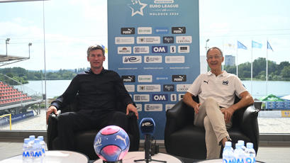 Fotbal pe plajă. Conferința de presă dinaintea Campionatului European EBSL