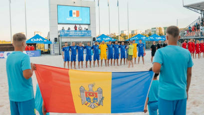 Fotbal pe plajă. Lotul final al Moldovei pentru Euro Beach Soccer League