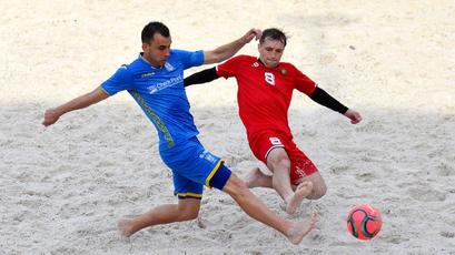 Fotbal pe plajă. Moldova a cedat în fața Ucrainei