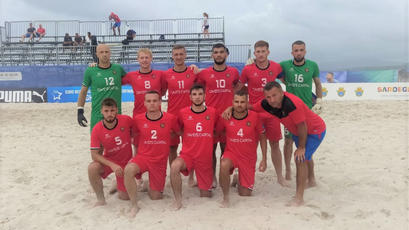 Fotbal pe plajă. Moldova a cedat în primul meci din faza play-out de la EURO 2023