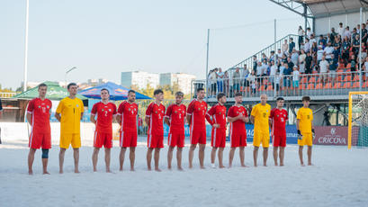 Fotbal pe plajă. Moldova a terminat pe locul 4 la EBSL din Chișinău