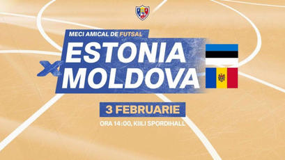 LIVE 14.00. Futsal. Estonia - Moldova 