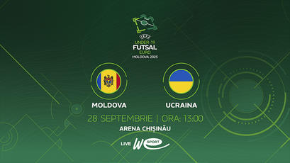 LIVE. Futsal EURO U19. Moldova - Ucraina
