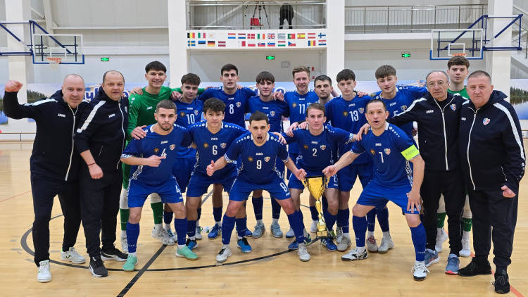 Futsal. Grecia - Moldova 3-4