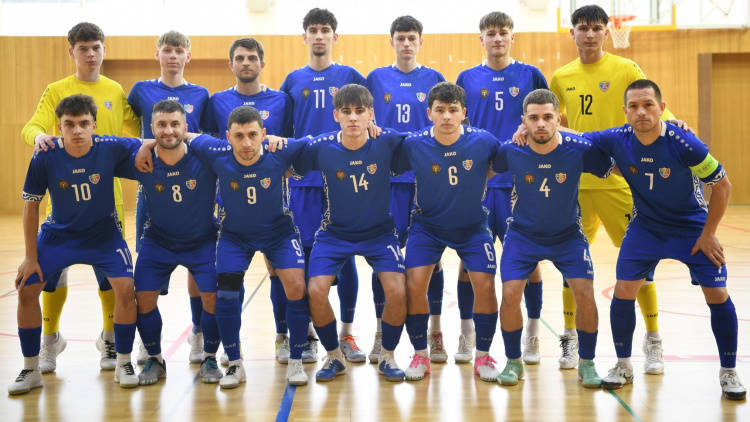 Futsal. Moldova - Muntenegru 2-1