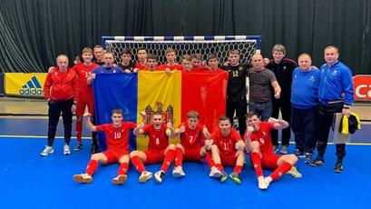 Futsal U19. Suedia - Moldova 2-3