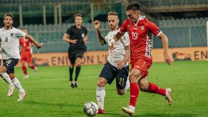 Moldova a cedat în amicalul cu Italia