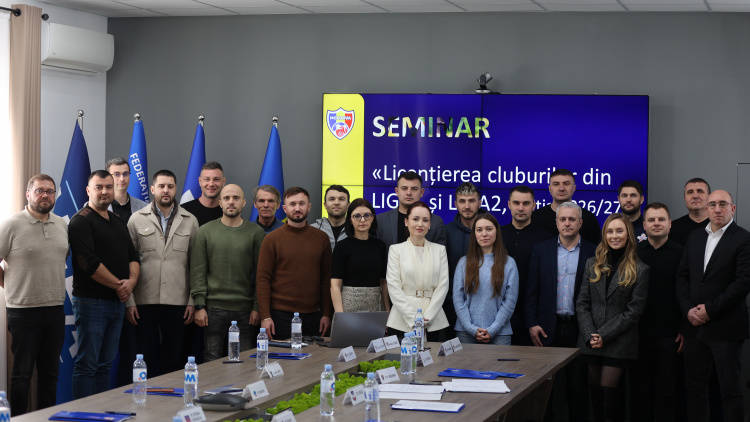 Licențiere. Seminar de instruire pentru cluburile din Ligile 1 și 2