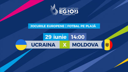 LIVE 14:00. Fotbal pe plajă. Ucraina - Moldova