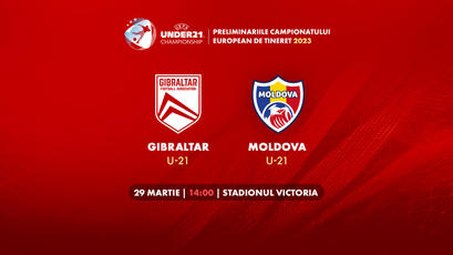  LIVE 14:00. Gibraltar U21- Moldova U21 