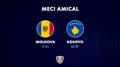 LIVE 16:00. Under 21. Moldova – Kosovo

