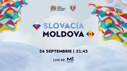 LIVE 21:45. Slovacia - Moldova