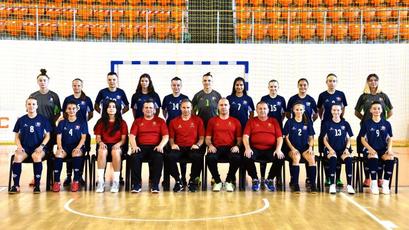 Lotul final al Naționalei Feminine de futsal a Moldovei pentru Preliminariile Campionatului European 2021/22