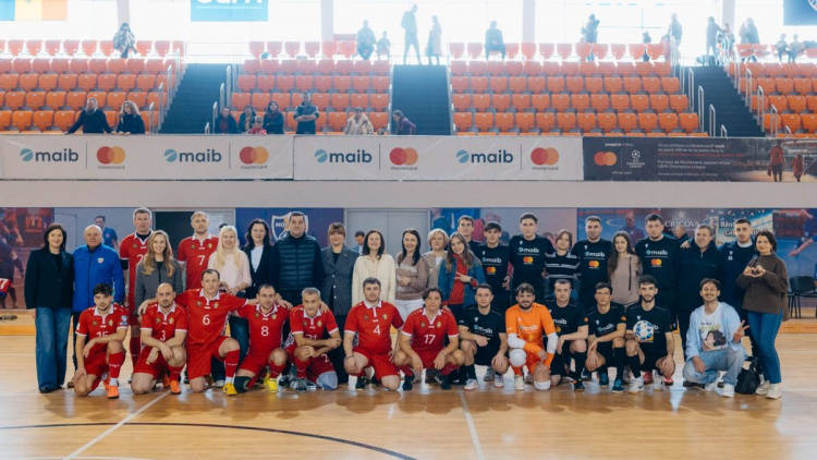 Maib și Mastercard anunță continuarea parteneriatului cu Federația Moldovenească de Fotbal, susținând fotbalul la nivel național