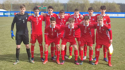 Meci amical U15. Moldova a cedat în fața României