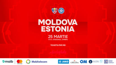 LIVE. Moldova - Estonia