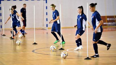 Naționala feminină de futsal, cantonament pentru Preliminariile Campionatului European 2021/22