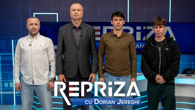 Repriza cu Dorian Jereghi. Invitații emisiunii - Vladimir Fratea, Vitalie Mardari și Valentin Furdui