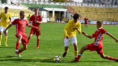 U15. România - Moldova 2-0
