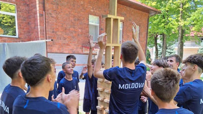 U15. Vezi primele imagini din cantonamentul tricolorilor mici
