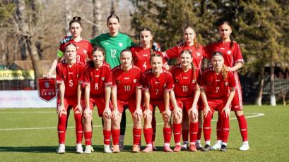 Fotbal feminin WU16. Moldova, învinsă de Insulele Feroe (video)