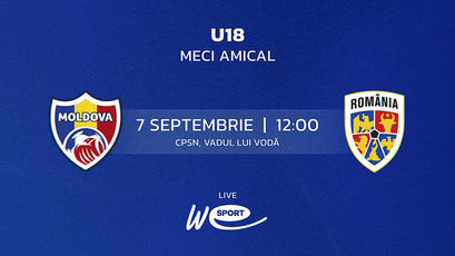 LIVE. U18. Moldova - România