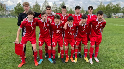 Under 17. Stagiu de pregătire cu un meci amical