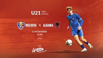 LIVE. Under 21. Moldova - Albania