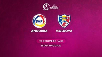 WU19. Andorra - Moldova, LIVE de la ora 16:00