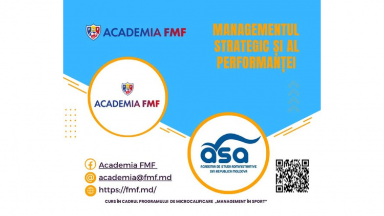 Academia FMF. Managementul strategic și al performanței – un nou standard în pregătirea managerilor sportivi
