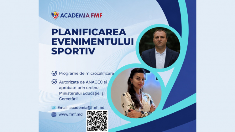Academia FMF. Un curs despre planificarea evenimentelor sportive