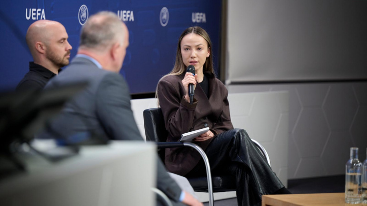 Arbitrajul moldovenesc a fost reprezentat la primul simpozion UEFA dedicat arbitrajului feminin
