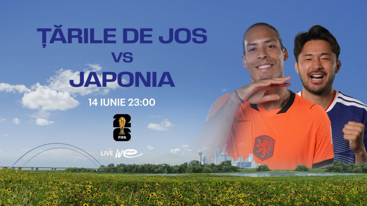 Campionatul Mondial 2026. Țările de Jos înfruntă Japonia 14 Iunie, ora 23:00