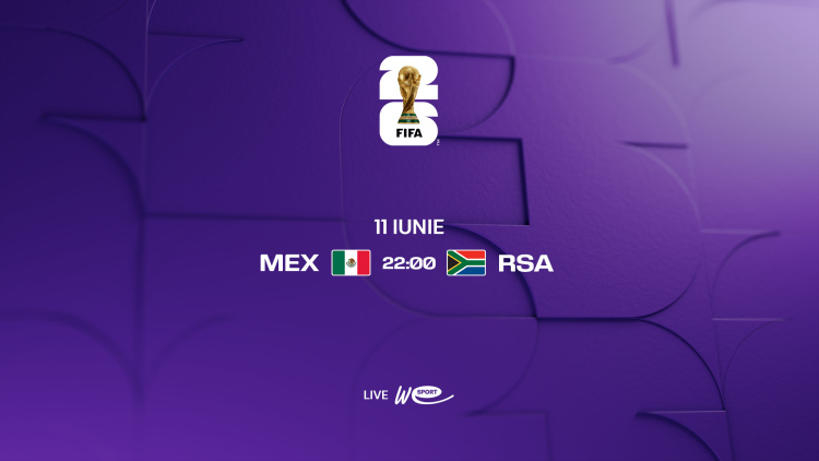 Campionatul Mondial 2026 debutează cu partida Mexic – Africa de Sud, LIVE la WE SPORT TV de la ora 22:00