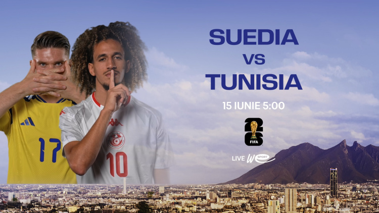 Campionatul Mondial 2026. Suedia înfruntă Tunisia 15 Iunie, ora 5:00