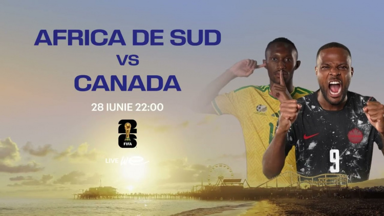 Campionatul Mondial de Fotbal 2026 Africa de Sud - Canada
